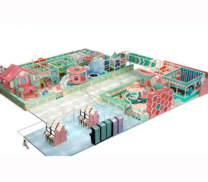 Amusement Park Large Indoor Playground Trampoline Sand Pool