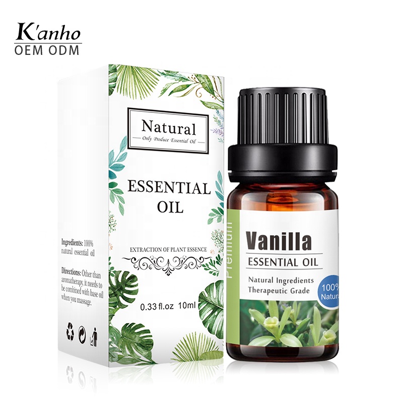 Main Kanho Vanilla Essential Oil 10ml Organic Aromatherapy Small MOQ