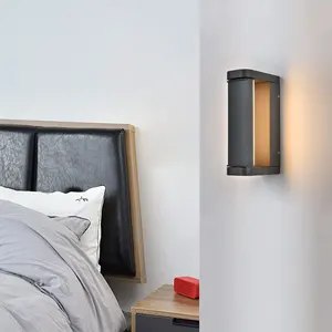 Vertak Modern Outdoor LED Wall Lamp IP54 Waterproof Nordic Porch Sconce with Aluminum Alloy for Hotels