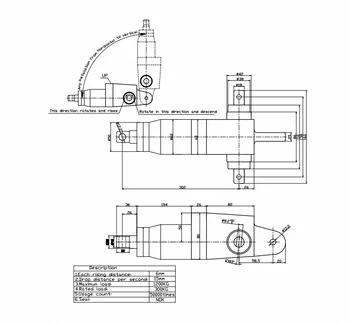 Hydraulic Pump For Lifting Table  Hydraulic Cylinder Pump for Hospital beauty bed cylinder