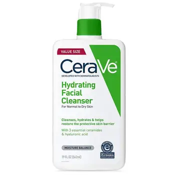 16oz Cerav Hydrating Facial Cleanser Moisturizing Non-Foaming Face Wash Glycerin with Acid wholesale skincare