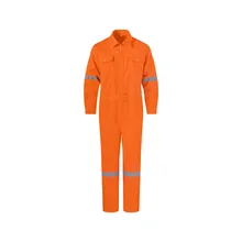 Men's Polyester Cotton Reflective Striped Work Coverall Best Price Safety Working Clothes Workwear Suit