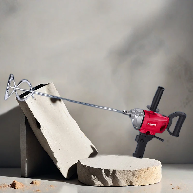 1000W Portable Power Tools Set Concrete Plaster Paddle Hand Electric Mixer Stirring Mixing Machine Stirrer
