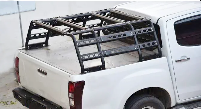 Universal Black Powder Coated Roll Bar Roof Rack For Pick Up 4x4 Car ...