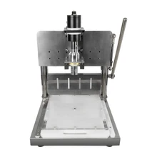 Hot selling small portable hand pressure ultrasonic food cutting machine for bakery shop manual operation bread slicing machine