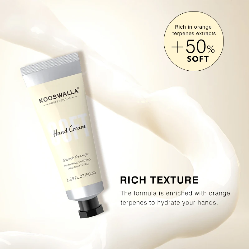 OEM/ODM Фирменная торговая марка, Органический натуральный сладкий оранжевый крем для рук, продукты для ухода за руками