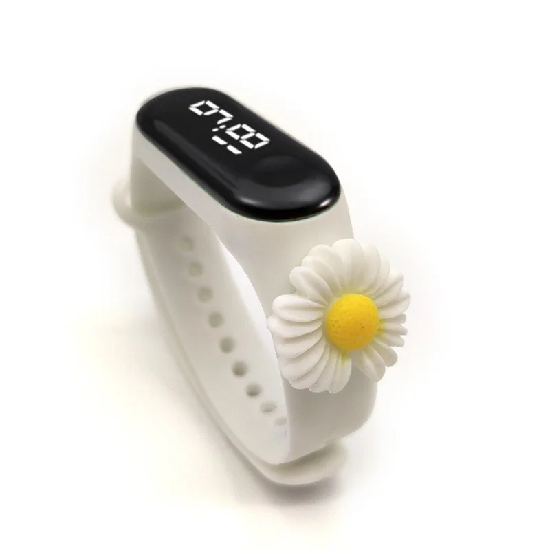 Kids' Waterproof LED Touch Screen Sports Watch