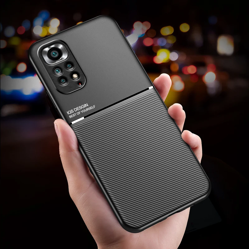 For Redmi Note 11 Pro 5G 11T Pro 11 4G Luxury Magnetic Phone Cases for iPhone 13 14 Pro Max Case for Samsung S22Ultra