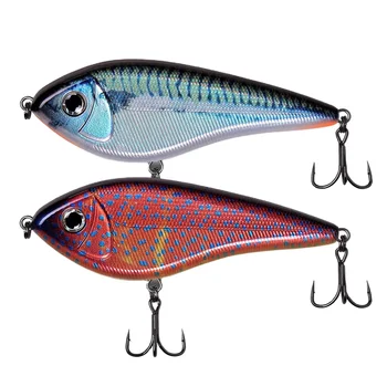 CHEERY Fishing Tackle Pike Live Bait Stainless Steel 12 cm 61 g Slow-Sinking Minnow Accepts Cross-Border E-Commerce – Minnow – view 5
