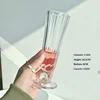 Transparent color Striped goblet -120ML
