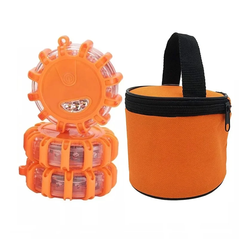 Emergency Lights Roadside Warning Safety Disc Beacon Flashers