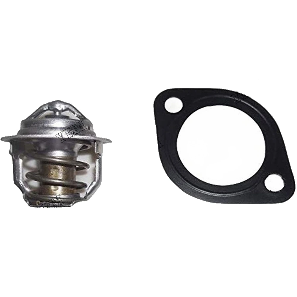 New Thermostat & Gasket 160 F for Ford Engine L555 L553 SKID-STEER LOADER Industrial Engine Parts