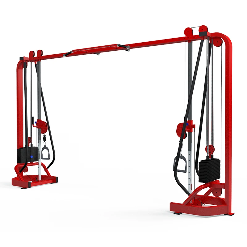 Gym Pin Load Selection Machine Adjustable Multi Functional Trainer Cable Crossover Machine for Fitness Center