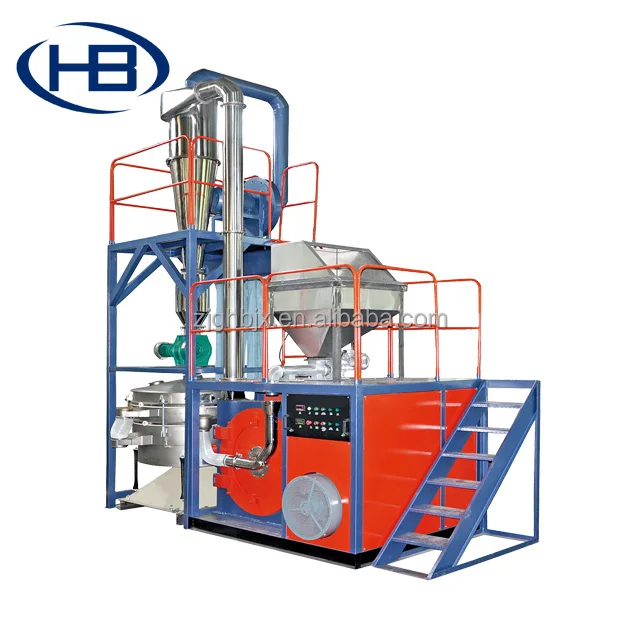 Long-Term Plastic Milling Operations Robust Construction Disc Type Plastic Pulverizer Plastic Mill Grinder
