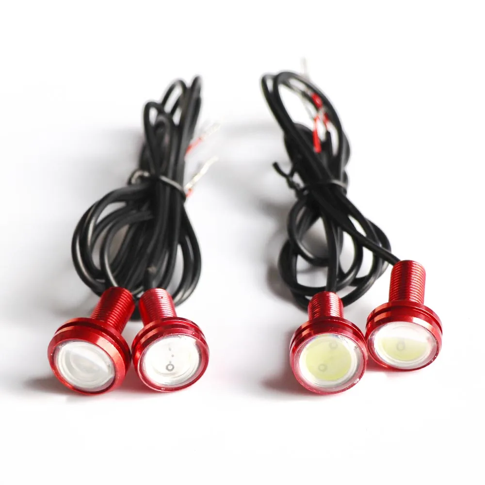 New Image løbehjulsdel 4 stk. LED-lygte dele til KUGOO G-Boost E-løbehjul for- og baglygte erstatningsdel
