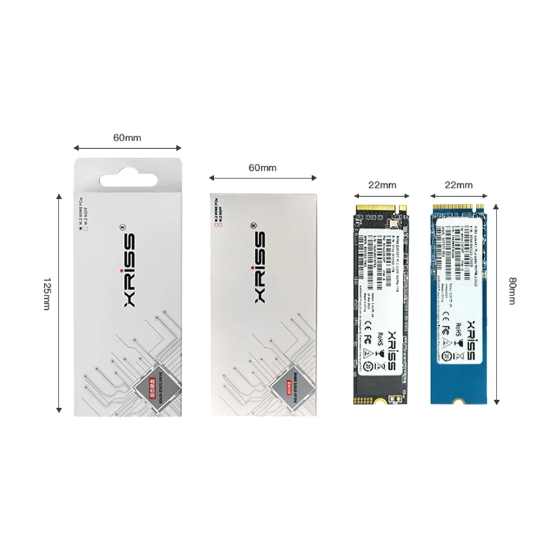 XRISS M2 SSD NVME 128 ГБ 256 512 1 ТБ 2 M.2 2280 PCIe 3 0 SMI чип Внутренний твердотельный диск для ноутбука настольного ПК
