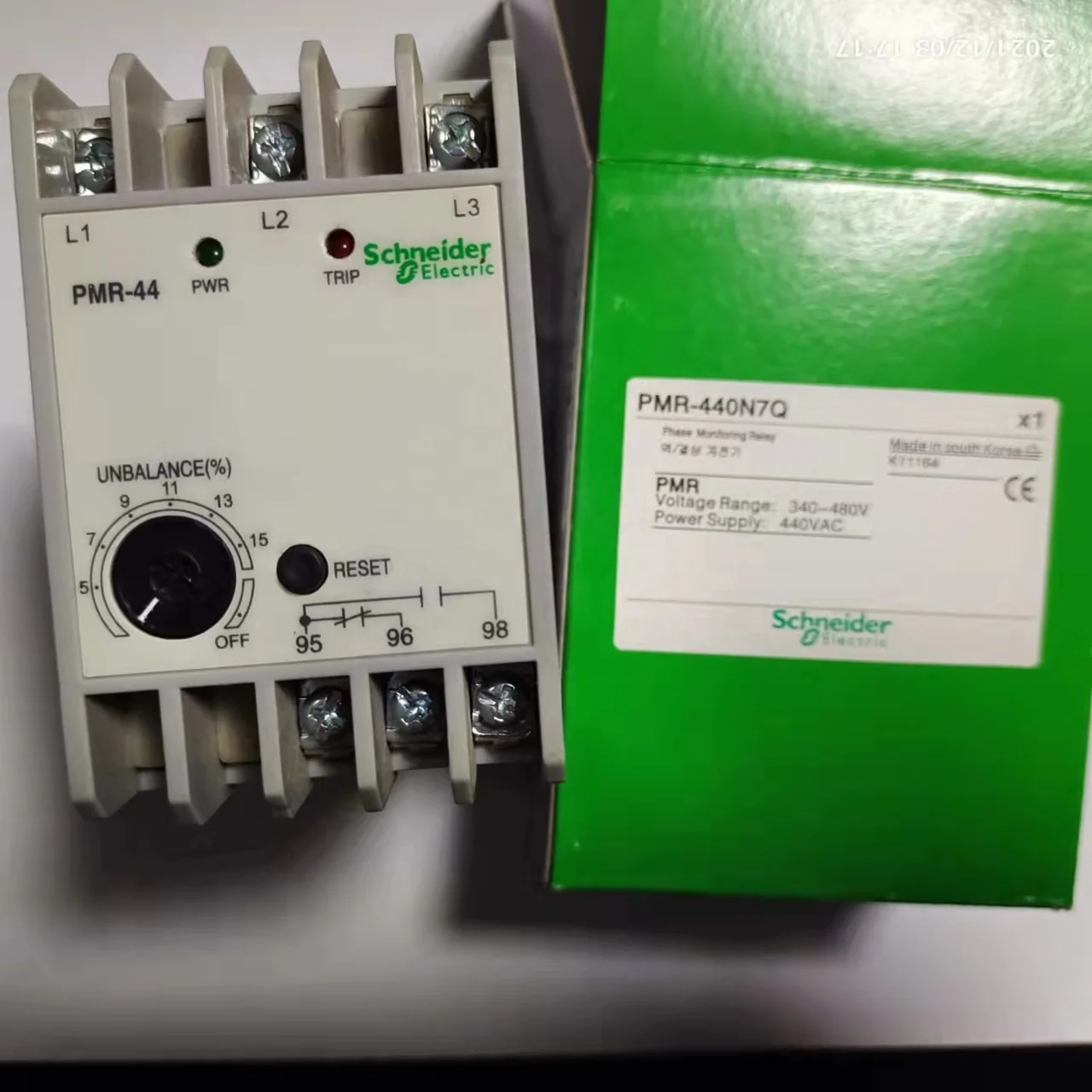Pmr Relay ELEVATOR Relay/ Phase Monitoring Relay PMR-440N7Q - 1 Year Warranty