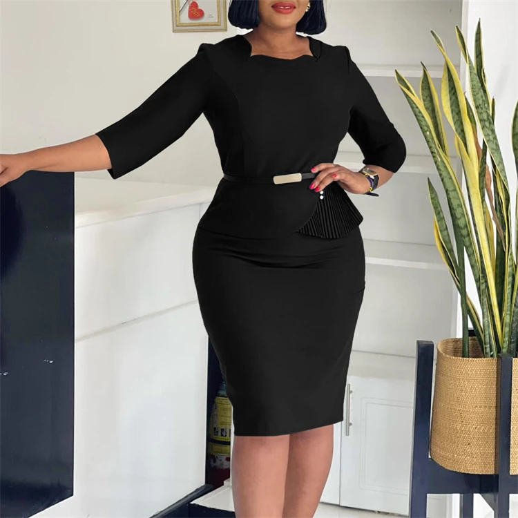 dressing pants for women Pleated WIDE Leg Dress Pants for Tall Women in Navy