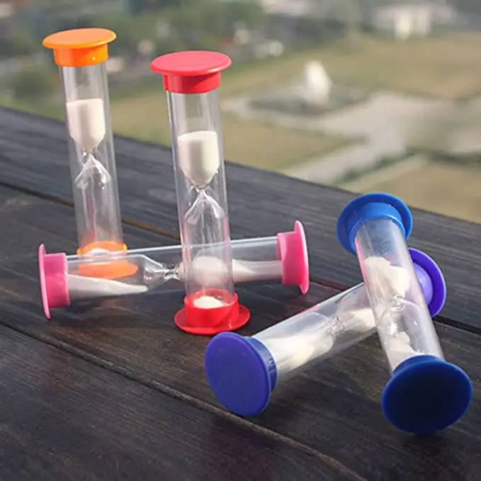 Песочные таймеры 1/3/5/10/15/30 минут, песочные часы для детей, пластиковые песочные часы, песочные часы