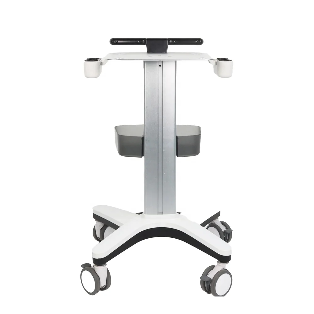 High Quality All-In-One VESA Hospital Trolley Optimal Height-Adjustable Mobile Medical Workstation for Dental Hotels Modern 3