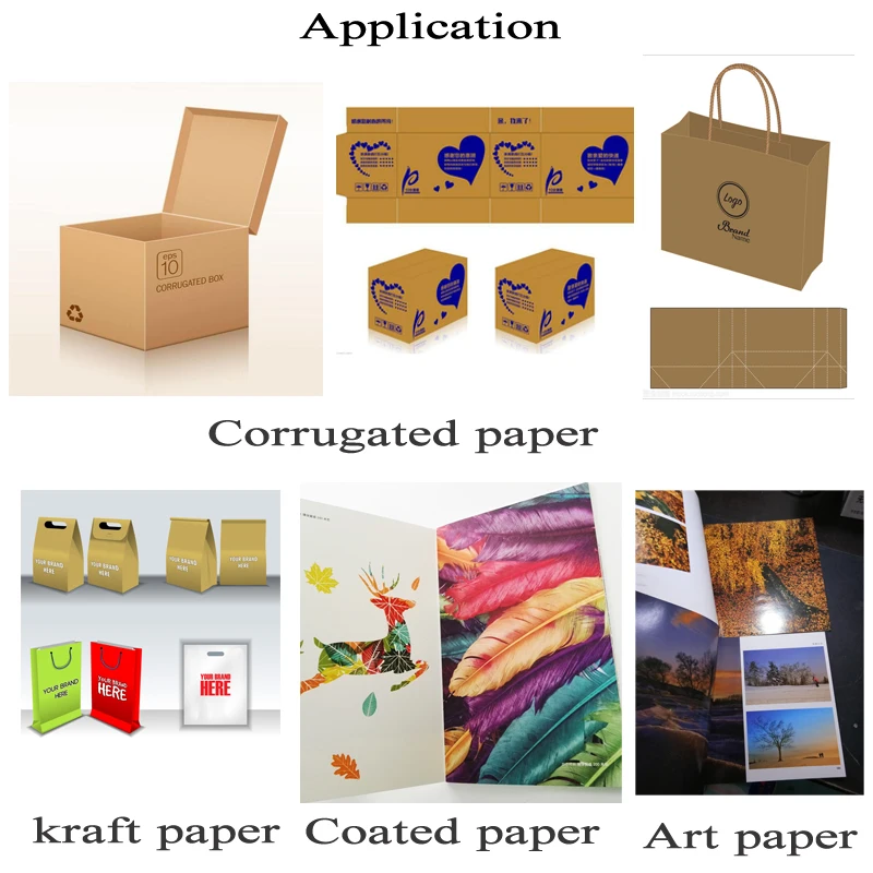 High Concentration Water Based Dye and Pigment Ink for HP FI-1000 451 452 Head One Pass Printer Paper Cup Bag Carton Printing