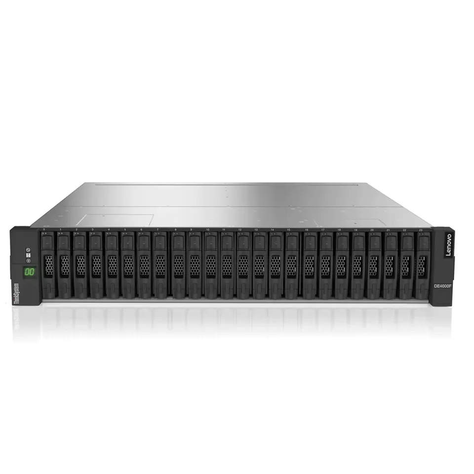 ThinkSystem DE4000F All Flash Array SFF Gen2 Networking  2U24 Chassis Le Novo Storage
