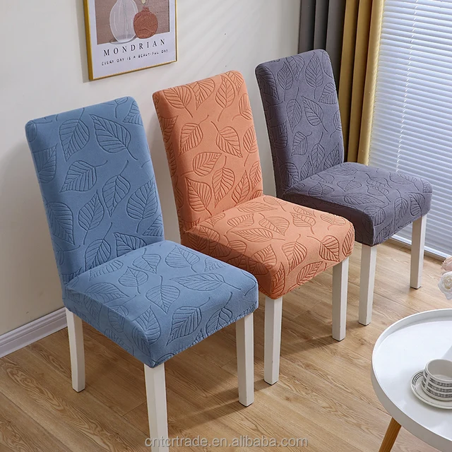 All-Inclusive Elastic Spandex Chair Cover Universal Anti-Cat Scratch Stool Protection Four-Season Home Dining Chair Weddings