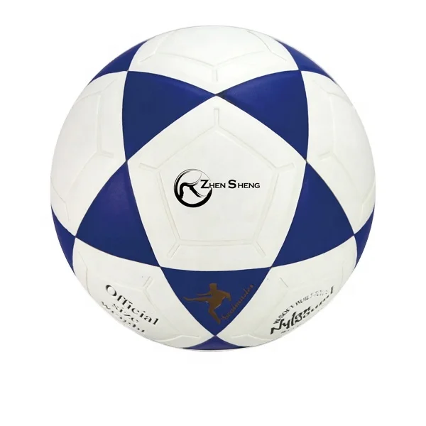 Zhensheng оптовая продажа удобный футбольный мяч размер 5 официальный матч ПВХ