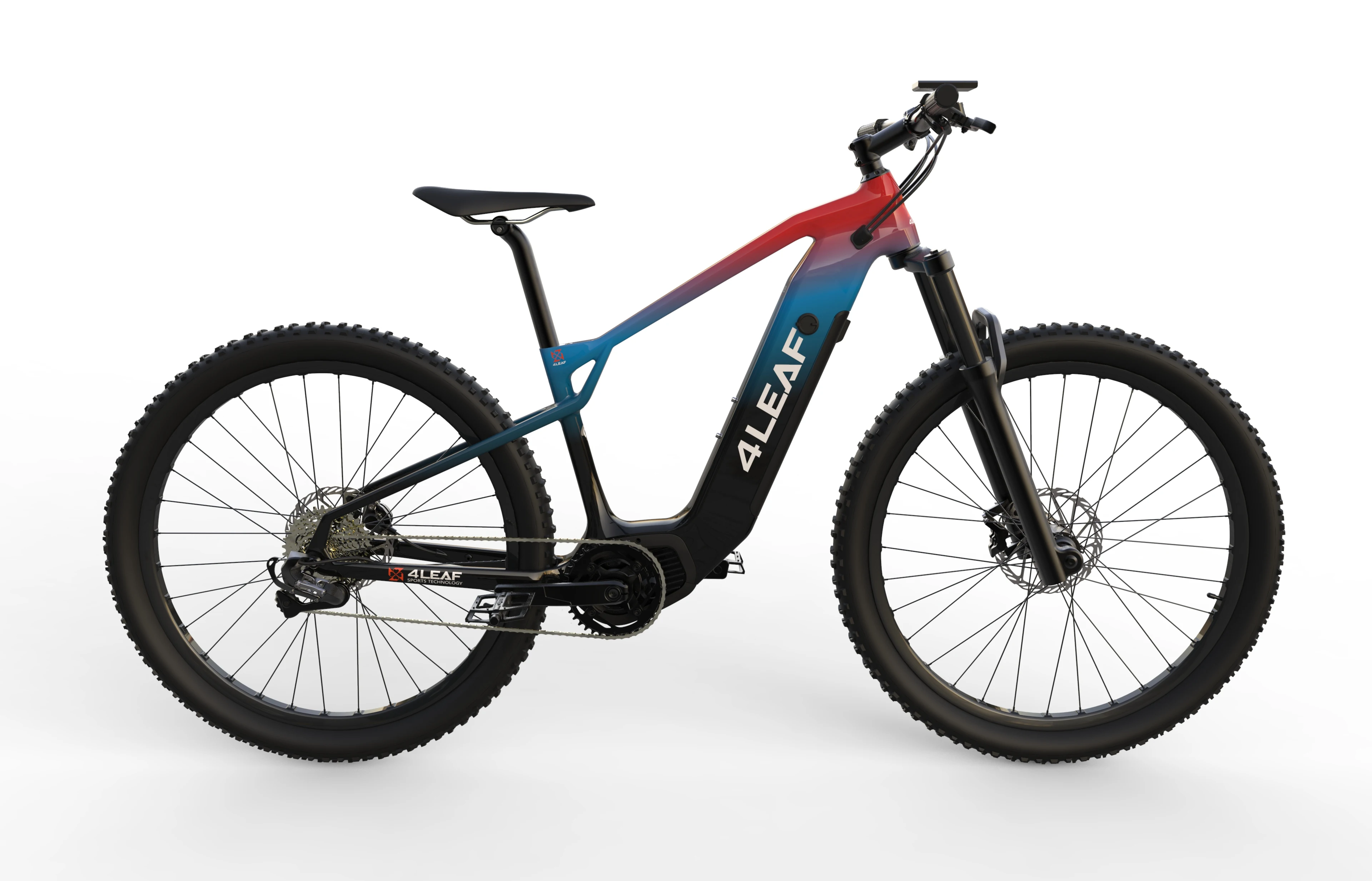 Carbon Fiber Ebike Frame Set With 48v350w Mid Motor,13ah Battery,Led