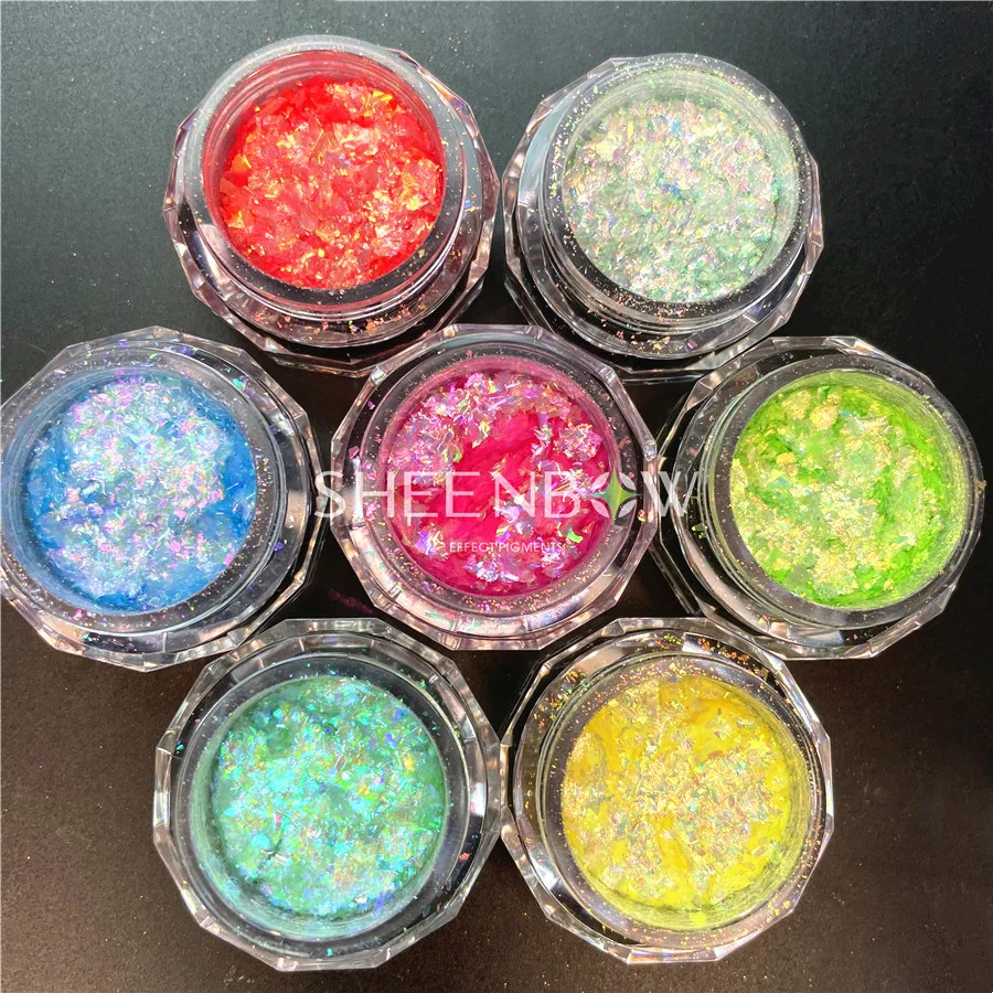 Multichrome Flakes Colorfly Chameleon Flakes For Eyeshadow - Buy ...