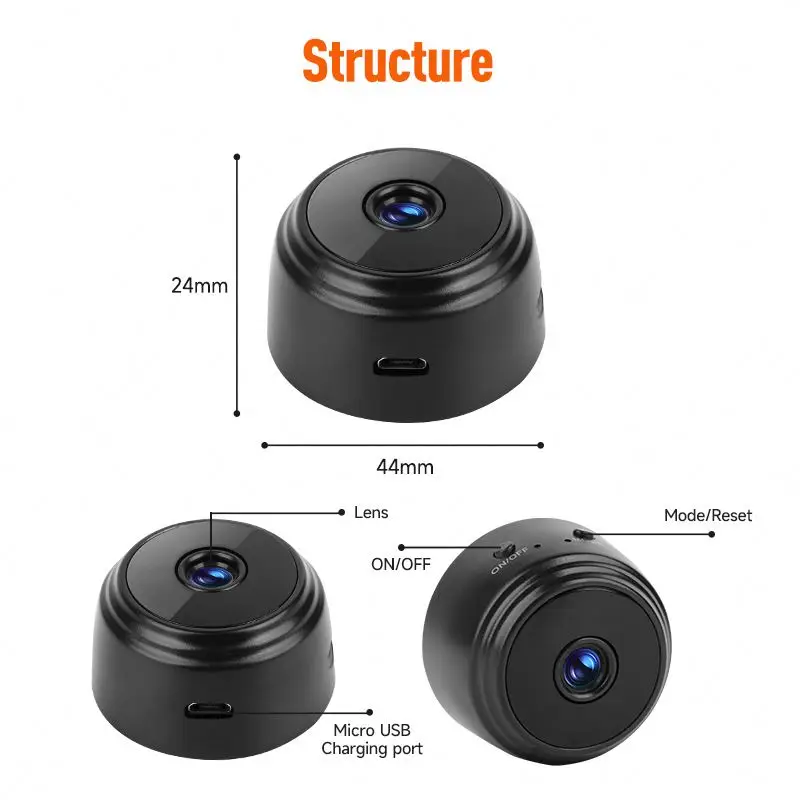 Pendulum Camera Lapicero Camara Ursa Mini Sq16 Svto Sq20 Kamira Live Magnet A9 Small Spay Blue Tooth Clock Wifi Price
