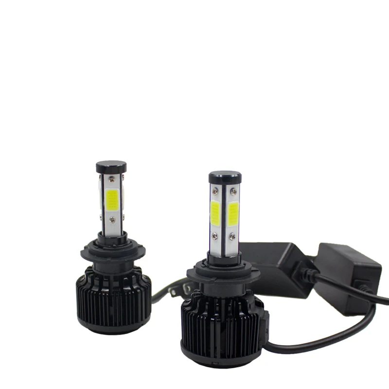 LED Headlight H7 COB 4Side Series AMiO - Headlights