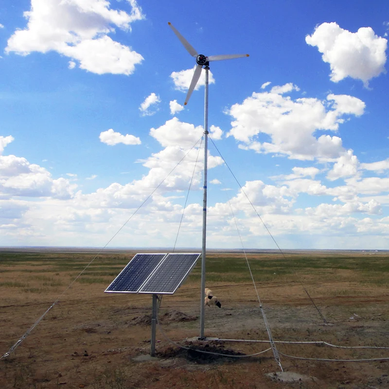 5kw Wind Hybrid Solar Power Generator Solar Wind Turbine System 20 kw With Lifepo4 Battery