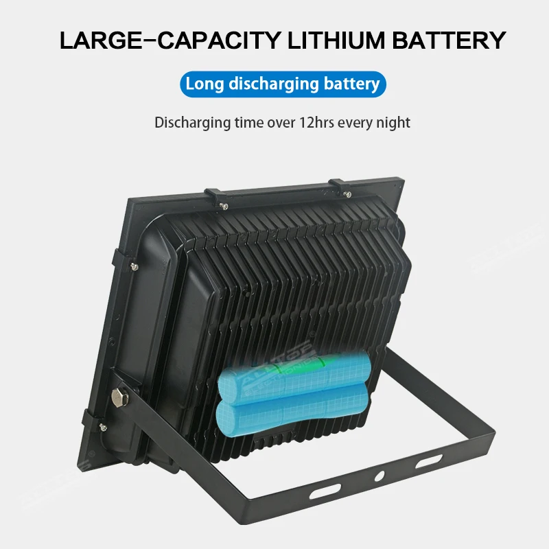 Литой под давлением алюминий водонепроницаемый уличный Ip67 25 Вт 40 Вт 60 Вт 100 Вт 200 Вт 300 Вт Солнечный светодиодный прожектор