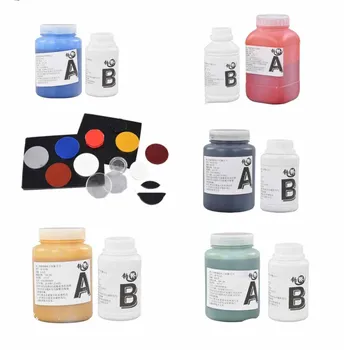 Two components wholesale liquid clear adhesive epoxy resin for floor coating, table, modes, metallic, board, fiberglass