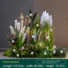 Set de Flores de Pampa Listo para Colocar