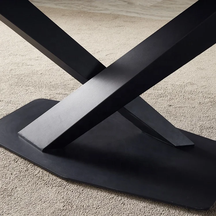 X Shape Table Legs Cast Iron Modern Table Legs Metal Dining Table Lgs Furniture Feet