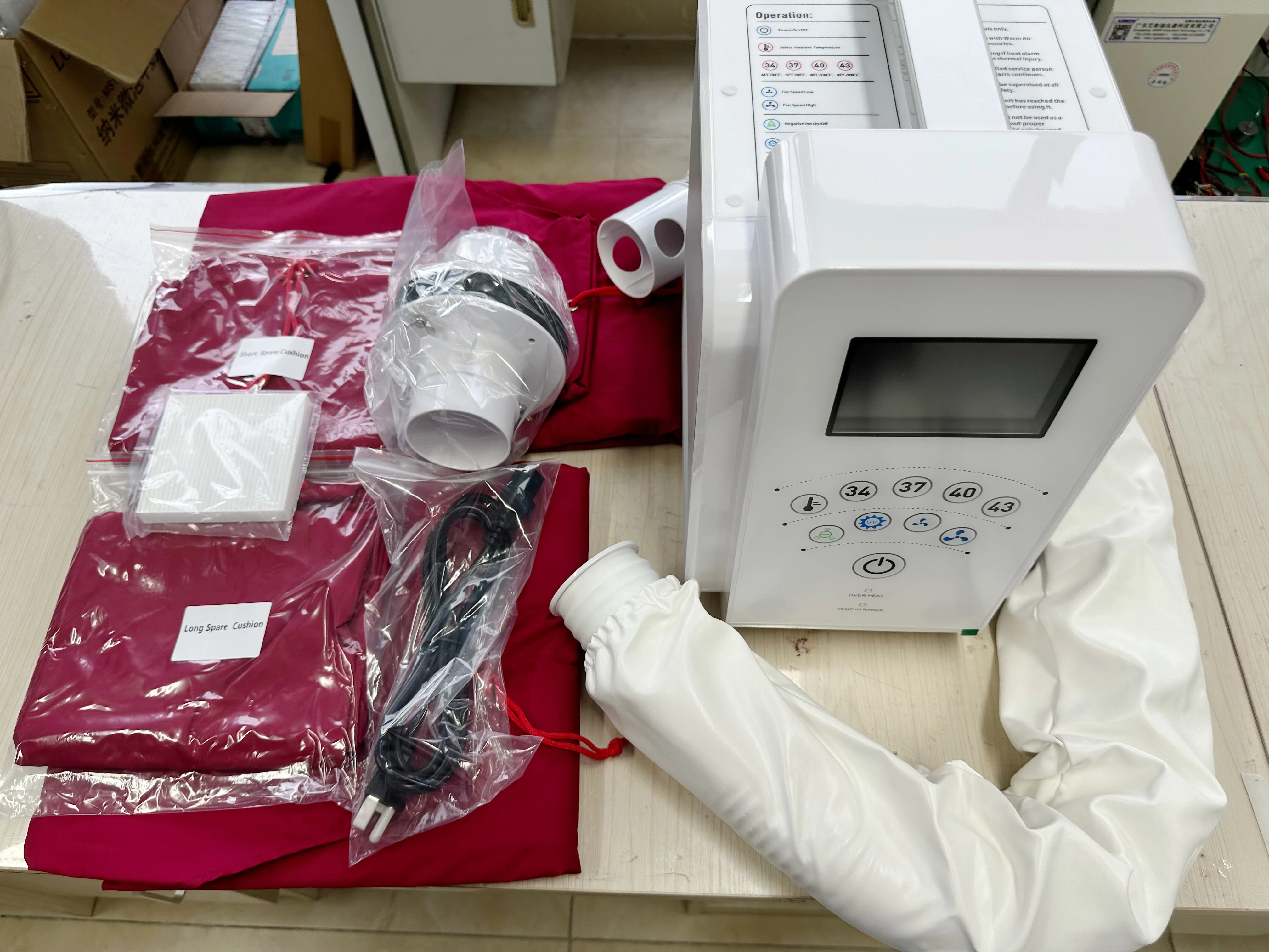 Factory Price High Quality Veterinary Automatic Air Warming System Vet Use Bair Hugger Warming Blanket