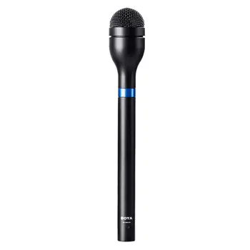 BY-HM100 Omni-Directional Handheld Dynamic Microphone for ENG Wireless Interview Microphone Recording detail image
