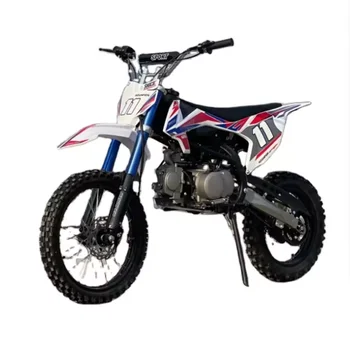 110cc dirt bike 4 stroke engine Off Road Motorcycle Front inverted fork Pit Bike