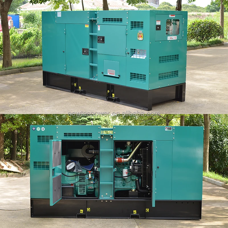 Cheap Price with Original Brand New 150kva diesel Generator Silent Type Open Type Trailer Type 120kw Geneset