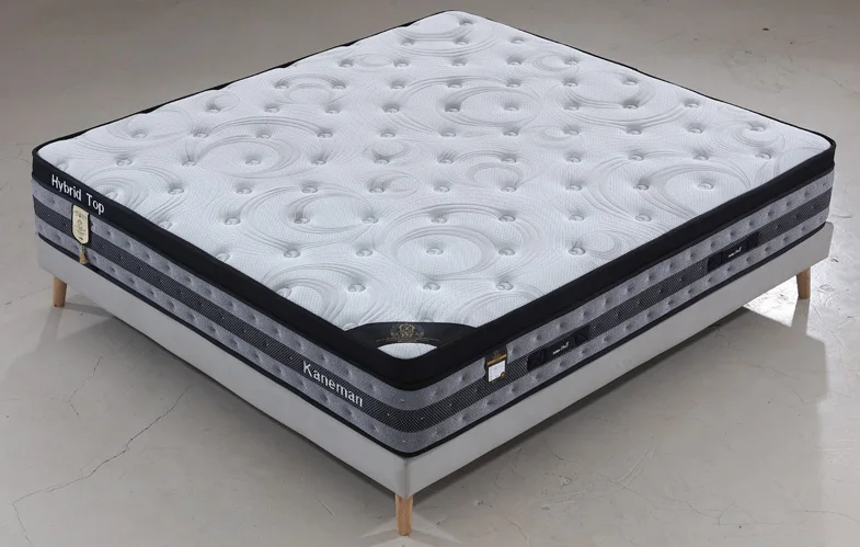 Luxury King Memory Foam Mattress Extra Firm Roll up Latex Hotel Bed Mattress Queen Size Euro Pillow Top Pocket Spring Mattress