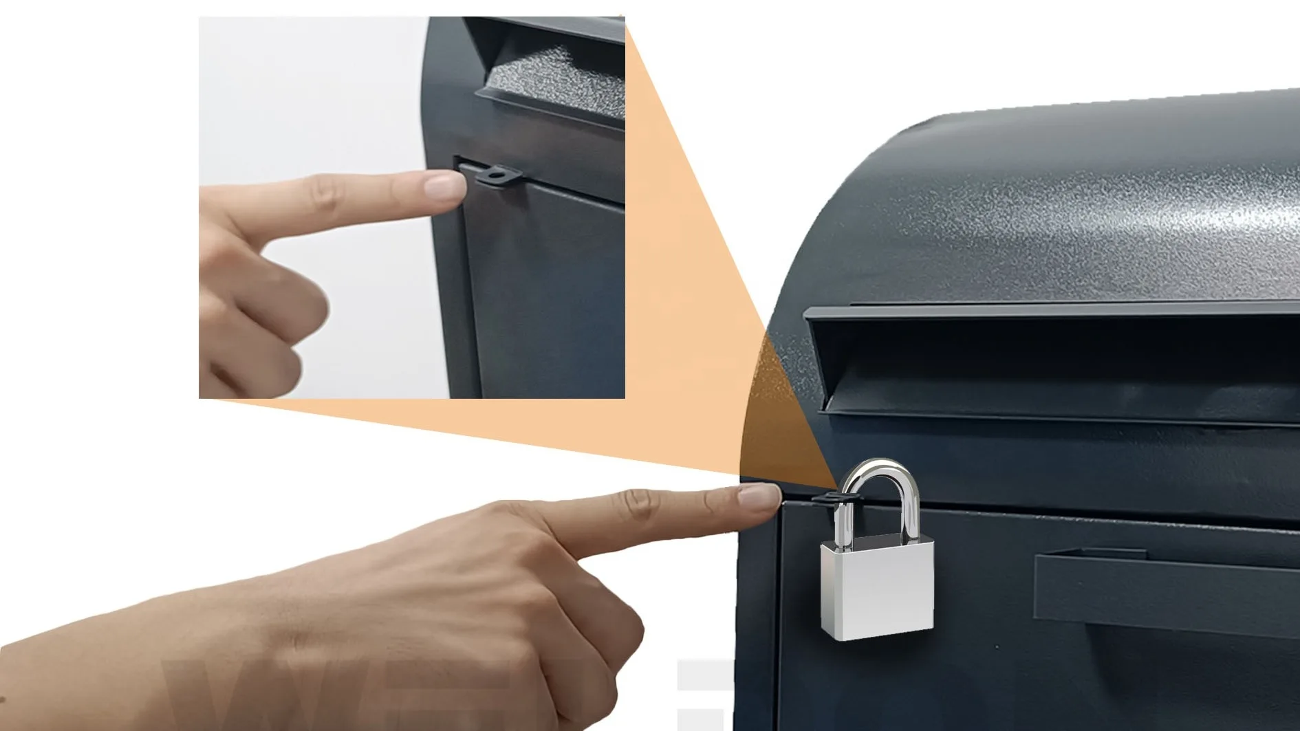 Home Free Standing Smart Drop Box Metal Keys Locking Mailboxes Buy