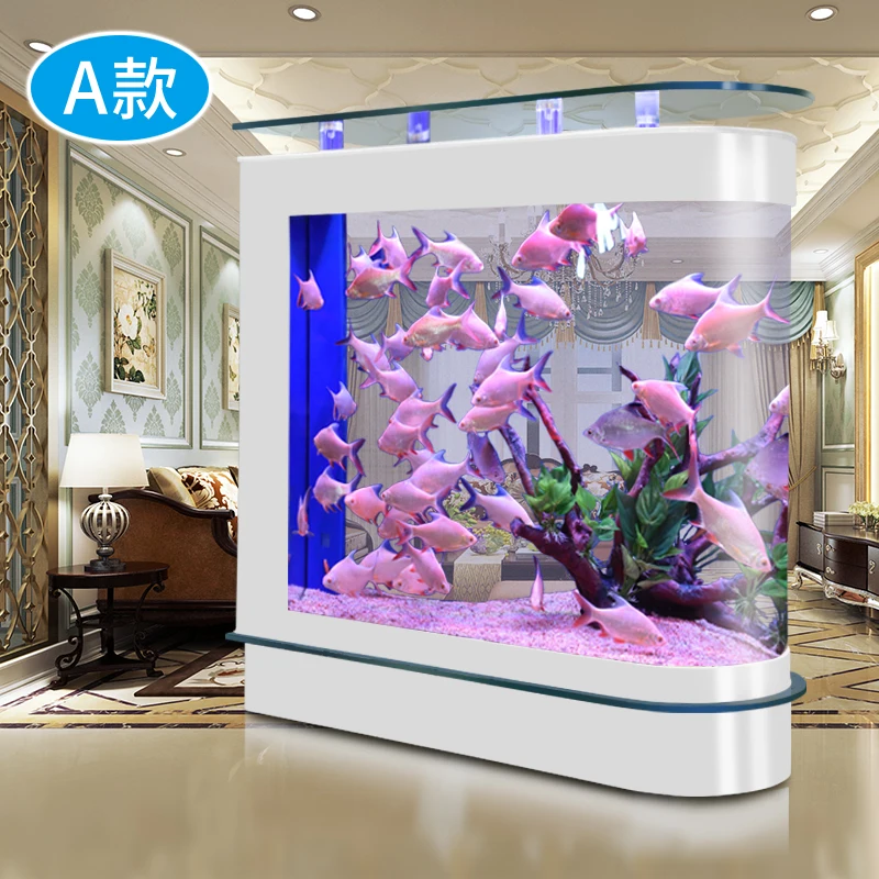 卸売カスタマイズ大型新ガラス75ガロン魚タンクファイバー水槽