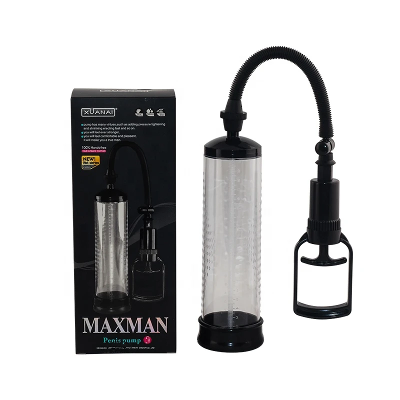 
 Good Price Penies Enlargement Pump Men Vacuum Penis Pump Enlarger Device Erection Treatment Penis Sleeve Extender  