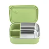 Verde oliva [fiambrera rectangular de acero inoxidable 304]]