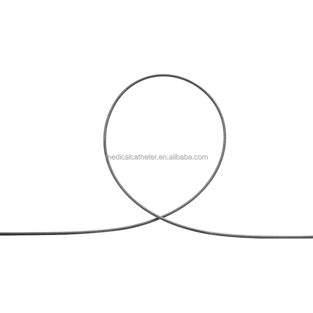 Disposable Surgical Medical Nitinol Guide Wire Interventional J Tip