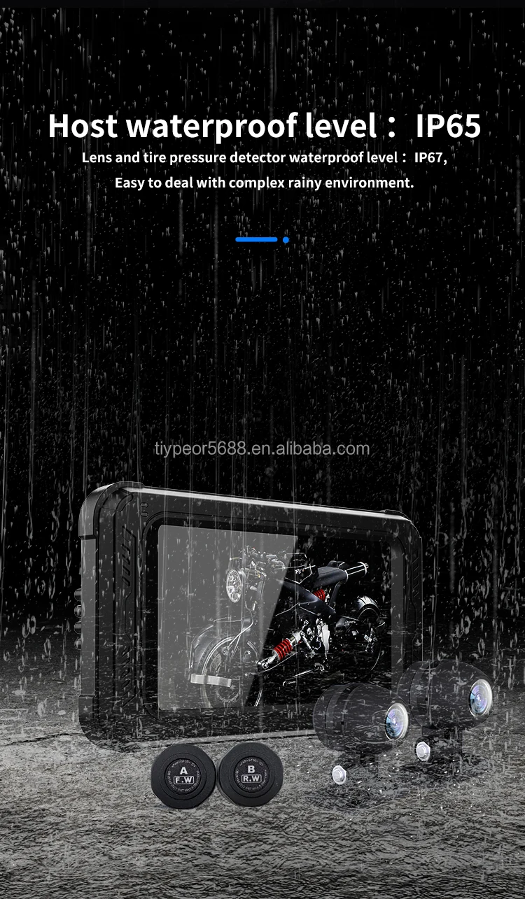 product tiypeor navigation motorcycle waterproof apple carplay display screen portable motorcycle wireless android auto monitor-9