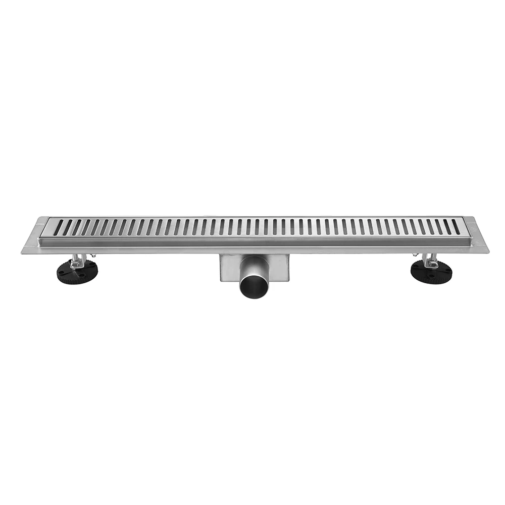 Horizontal Drainage  Floor Drain  Linear Shower Drain 304 Stainless Steel 304 Hotel Bathroom