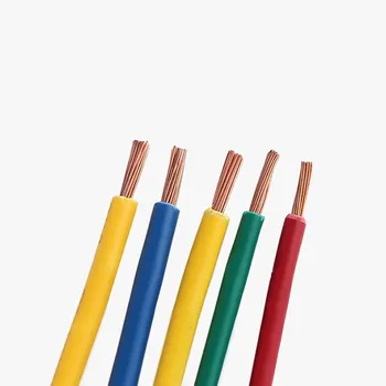 Stranded 2.5mm Electric Cable House Wire Cable Black Red Green Blue Yellow-green